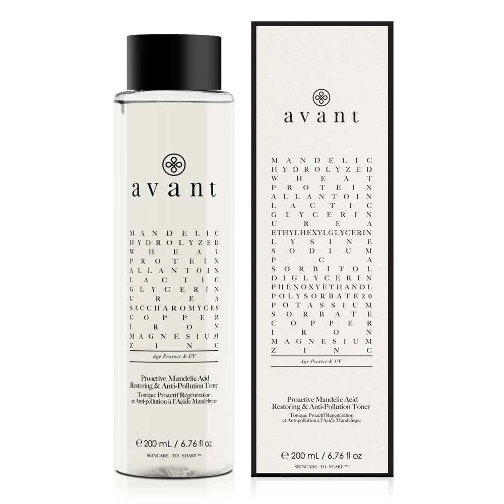 🆕💙🆕 AVANT Proactive Mandelic Acid Restoring & Anti-Pollution Toner